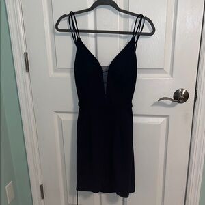 Elegant Navy Dress